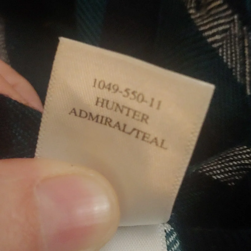 Rails Hunter Spruce And Teal Plaid Button-Down Shirt - Picture 6 of 8
